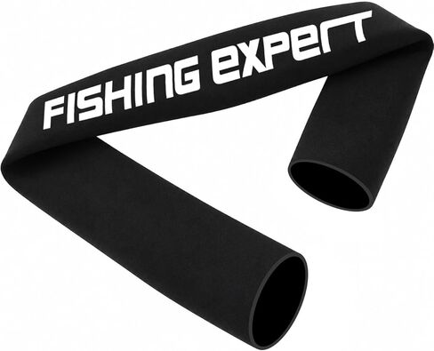 60" Trolling Motor Cable Sleeve, Made of Neoprene Trolling Motor Cable Sleeve Great for Cover Cables and Extension Cords, Weather-Resistant,Organized Cable Management and Protect (Black) in Kuwait