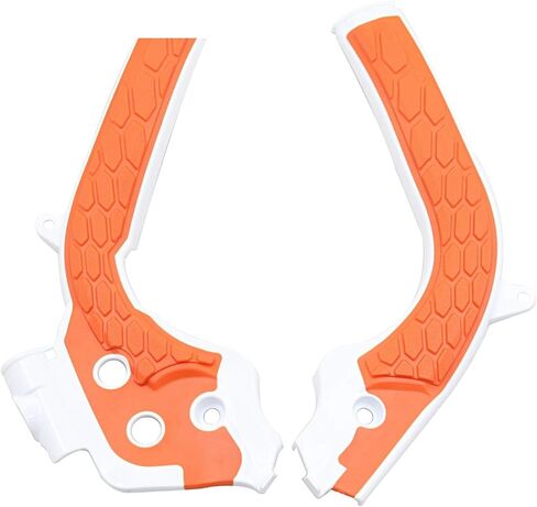 غطاء حماية إطاري للدراجة النارية X-Grip لـ KTM EXC250 EXC300 SX125 SX150 SX250 2016-2019 distintivo (برتقالي أبيض) in Kuwait