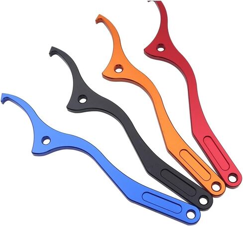 Motorcycle Rear Shock Absorber Adjustment Wrench Aluminum Alloy For KTM SX SXF XC XCF XCW EXCF EXC 125 150 250 distintivo(Blue) in Kuwait