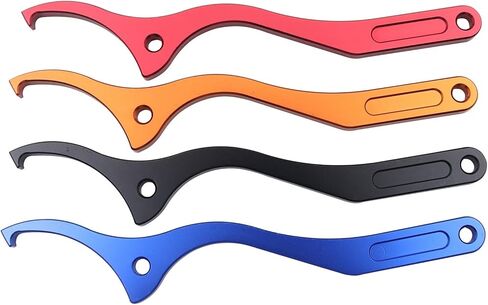 Motorcycle Rear Shock Absorber Adjustment Wrench Aluminum Alloy For KTM SX SXF XC XCF XCW EXCF EXC 125 150 250 distintivo(Blue) in Kuwait