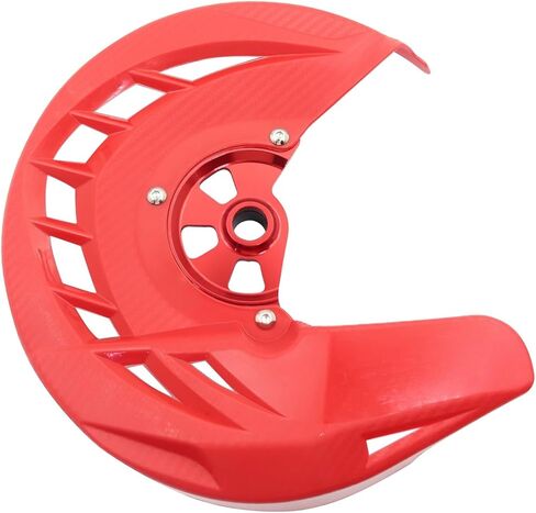 15mm 17mm 20mm Motorcycle Front Brake Disc Guard Protector Cover For Honda CRF250L CRF300L CRF250M CRF 250R distintivo(17mm Black) in Kuwait