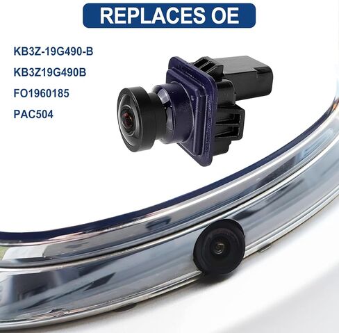 Rear View Camera Backup Reverse Camera Compatible with 2019-2021 Ranger Replace KB3Z-19G490-B KB3Z19G490B FO1960185 PAC504 in Kuwait