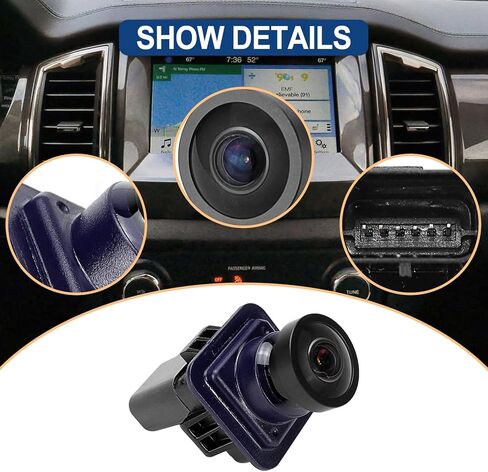 Rear View Camera Backup Reverse Camera Compatible with 2019-2021 Ranger Replace KB3Z-19G490-B KB3Z19G490B FO1960185 PAC504 in Kuwait