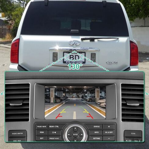 28442-7S110 Rear View Camera Replacement for Infiniti QX56 2004-2010, OE Backup Cam Replaces 284427S110, V38740090, 16606742, IN1960105, 901-19908 by GreenYi in Kuwait