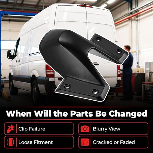 غلاف الكاميرا الاحتياطية A907820120 متوافق مع 2018-2024 Mercedes-Benz & Freightliner Sprinter 1500/2500/3500 استبدال جزء OEM # 90782012019051، 90782040019051، A90782040019051، A9078204900 in Saudi Arabia