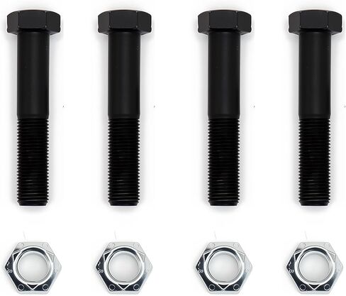 4 Set Of 9/16" -18 X 3" Trailer Leaf Spring Shackle Bolts with Lock Nuts fit for 1-3/4" Wide Leaf Spring & Double Eye Leaf Springs, for 2,000lb and 3,500lb Axles in Saudi Arabia