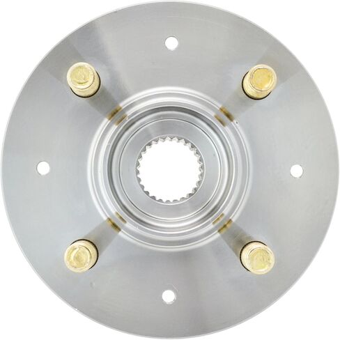 TRQ Front Wheel Hub 4 Lug Driver Left Side & Passenger Right Side 2 Piece Set Kit for 2007 2008 Honda Fit 2010 2011 2012 2013 2014 Honda Insight in Kuwait