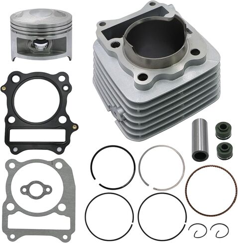 Priprilod Engine Rebuild Kit Compatible with Suzuki DR200 DR200S DR200SE 1986-2017 Cylinder Piston Gasket Set Top End Rebuild Kit with Rings & Seals in Kuwait