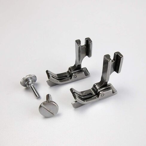 evernice 2 Sets Presser Foot with Right Guide Sp-18 Sp18 for Industrial Sewing Machine (1/2") in Kuwait