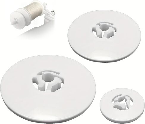 FQTANJU 3 PCS Sewing Machine Spool Pin Caps, Small Medium Large Replacement Spool Holder Cap Compatible with Brother Babylock Sewing and Embroidery Machines (44mm, 34mm, 23mm) in Kuwait