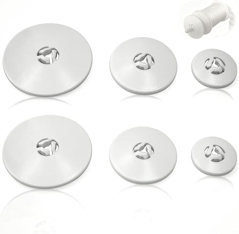 FQTANJU 3 PCS Sewing Machine Spool Pin Caps, Small Medium Large Replacement Spool Holder Cap Compatible with Brother Babylock Sewing and Embroidery Machines (44mm, 34mm, 23mm) in Kuwait