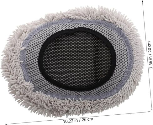 Soft Chenille Car Wash Brush Head Mop Replacement Scratch Cover Auto Cleaning Supplies Accessory in Kuwait