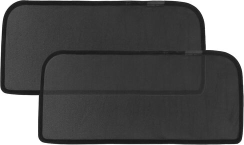 X AUTOHAUX 2pcs Glass Roof Sunroof Shade Cover Wing Door Sun Shade Net for Tesla Model x Top Roof Interior Window Shade in Kuwait