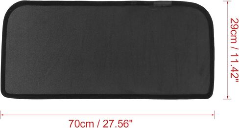 X AUTOHAUX 2pcs Glass Roof Sunroof Shade Cover Wing Door Sun Shade Net for Tesla Model x Top Roof Interior Window Shade in Kuwait