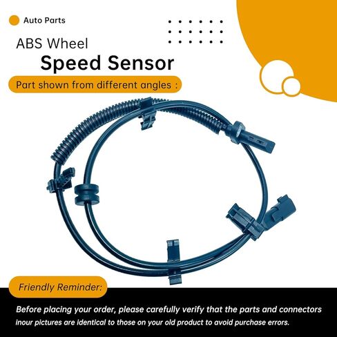 Rear Left/Right ABS Wheel Speed Sensor Compatible with Chevrolet Traverse 2009-2017, Buick Enclave 2008-2017, GMC Acadia/Acadia Limited, Saturn Outlook (3.6L V6) – Replaces 10391044, 25860219, 5S10577 in Saudi Arabia