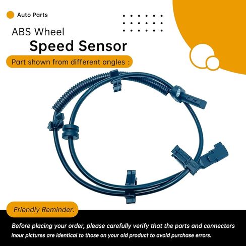 Rear Left/Right ABS Wheel Speed Sensor Compatible with Chevrolet Traverse 2009-2017, Buick Enclave 2008-2017, GMC Acadia/Acadia Limited, Saturn Outlook (3.6L V6) – Replaces 10391044, 25860219, 5S10577 in Saudi Arabia