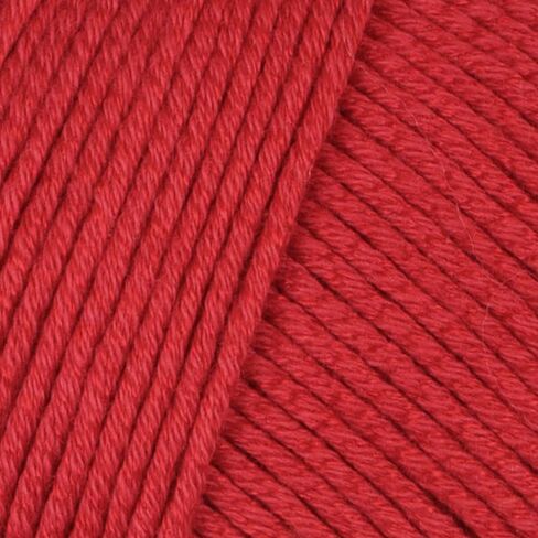 Valley Yarns Southwick DK Yarn 1.76oz (50g), 105 Yards (96m) - Deep Red Color Light Worsted Cotton & Bamboo Blend for Crochet, Knitting - Silky Soft, Light Double Knit Yarn, Perfect for Clothes in Kuwait