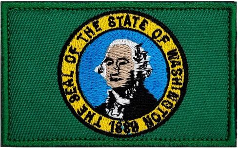 Hawaii Flag Patch Tactical Military Patches - Hook and Loop Fastener in Kuwait