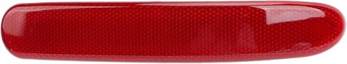 AMAKO Rear Bumper Reflector Light: Compatible with Mini Cooper Clubman R55 2008 to 2014 - Red Rear Bumper Reflector (Left) in Saudi Arabia