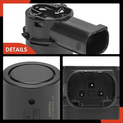 A-Premium 2-PC Reverse Backup Parking Assist Sensor Compatible with Select BMW & Mini Models - 525i 2002-2007, 525xi, 528i, 528xi, 530i, 535i, 535xi, 540i, 545i, 550i, 645Ci, 650i, Z4, M5, M6, Cooper in Kuwait