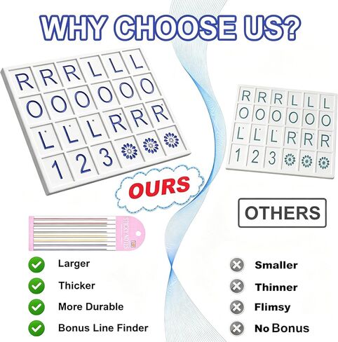 Solo Mahjong Board Practice with 160 Line Reader Strips – Mahjong Trainer with Charleston Guide & 24 Slots for 2026 Card, Accessories and Gifts for Single Player Beginners & Pros in Saudi Arabia