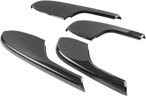 ATAIRSOFT Interior Door Armrest Panel Decorative Trim Carbon Fiber Style Glass Lift Rear Armrest Fits for Honda Civic 10th Gen 2016 2017 2018 2019 2020 2021 Interior Accessories in Kuwait