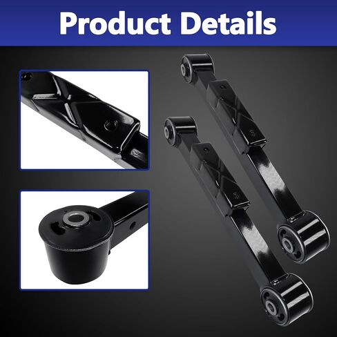 RK621376 RK641180 3Pcs Rear Lower Upper with Ball Joint Driver Passenger Side Rear Suspension Kit Replacement for 2002 2003 2004 2005 2006 2007 Jeep Liberty in Kuwait