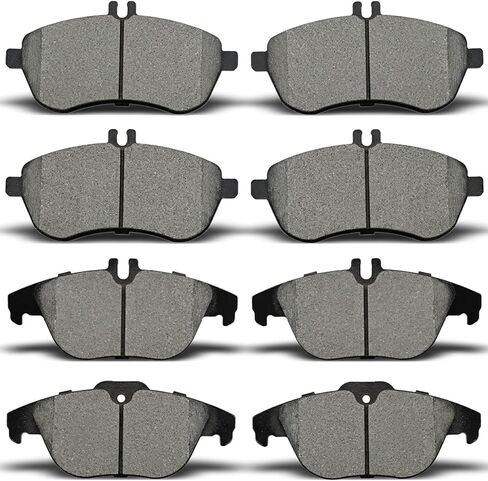 ALADICHE Front Rear Brake Pads Compatible with 2012-2016 Mercedes-Benz C250, for 2008-2012 Mercedes-Benz C300 (D1340 D1341) in Kuwait