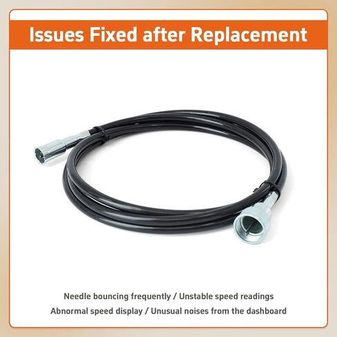 88959481 Speedometer Cable Replacement for Chevrolet Monte Carlo El Camino for Buick Regal for Pontiac Grand Prix for Oldsmobile Cutlass for GMC Caballero 1985-1988, Replace 02058526 in Kuwait