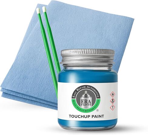 ERA Paints - CI - Grabber Blue for FORD Exact OEM Color Match Automotive Touch Up Paint for Cars - Scratch & Chip Repair for Metal & Plastic - Basic Kit - Made in USA in Kuwait