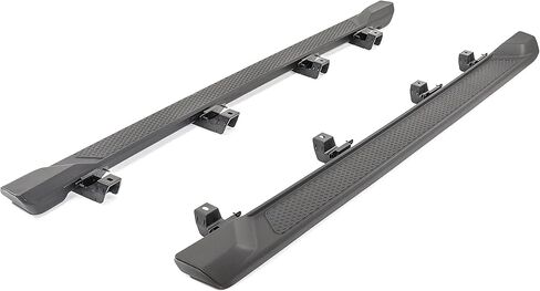 Black Horse OEM Replica Running Boards Textured Black Compatible with 2020-2026 Jeep Gladiator JT-RJEGL20 in Kuwait