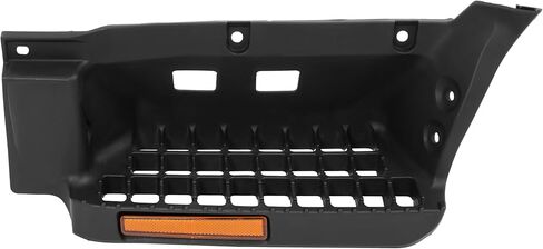 Side Step Compatible with 2008-2022 Isuzu NPR, NPR-HD, NQR, NRR Replacement for 8980227753 with Reflector Plastic(PP) Textured Black Left Side in Kuwait