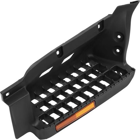 Side Step Compatible with 2008-2022 Isuzu NPR, NPR-HD, NQR, NRR Replacement for 8980227753 with Reflector Plastic(PP) Textured Black Left Side in Kuwait