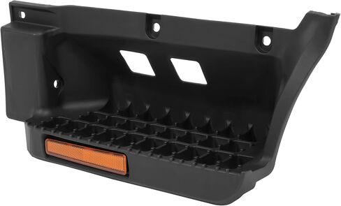 Side Step Compatible with 2008-2022 Isuzu NPR, NPR-HD, NQR, NRR Replacement for 8980227753 with Reflector Plastic(PP) Textured Black Left Side in Kuwait