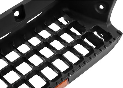 Side Step Compatible with 2008-2022 Isuzu NPR, NPR-HD, NQR, NRR Replacement for 8980227753 with Reflector Plastic(PP) Textured Black Left Side in Kuwait