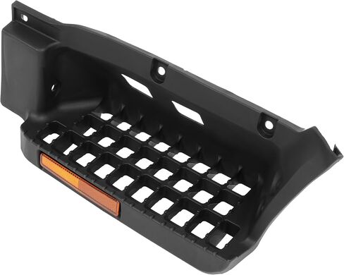 Side Step Compatible with 2008-2022 Isuzu NPR, NPR-HD, NQR, NRR Replacement for 8980227753 with Reflector Plastic(PP) Textured Black Left Side in Kuwait