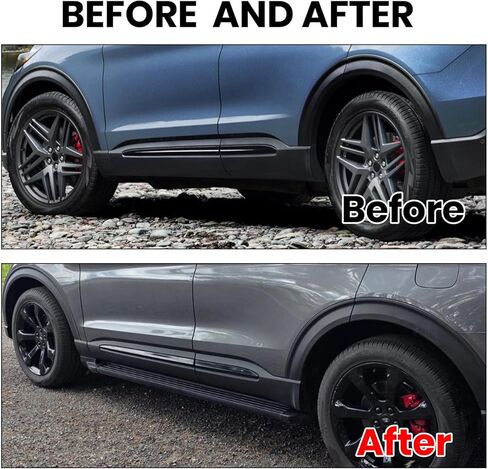 لوحات الجري مناسبة لـ Ford Explorer 2020-2026 Base ST XLT Limited Platinum ST-Line خطوات جانبية قضبان Nerf مع ملحقات دعامة اللوحات الطينية in Kuwait