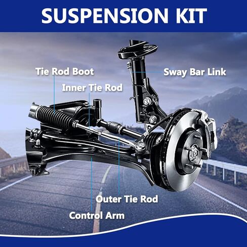 Control Arm, Replacement For Front Lower Right Control Arm With Ball Joint Compatible With 2018-2023 Chevrolet Traverse, 2018-2023 Buick Enclave - Passenger side in Kuwait