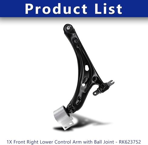 Control Arm, Replacement For Front Lower Right Control Arm With Ball Joint Compatible With 2018-2023 Chevrolet Traverse, 2018-2023 Buick Enclave - Passenger side in Kuwait