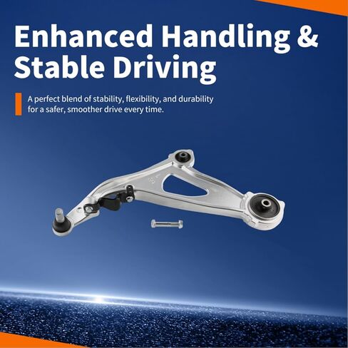 Front Suspension Kit Control Arm Compatible with 2013-2019 Nissan Pathfinder 2013 Infiniti JX35 2014-2019 Infiniti QX60 | Replace# K623064 K623063 in Kuwait
