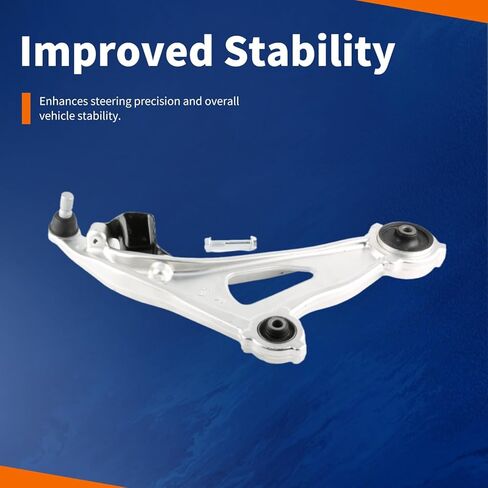 Front Suspension Kit Control Arm Compatible with 2013-2019 Nissan Pathfinder 2013 Infiniti JX35 2014-2019 Infiniti QX60 | Replace# K623064 K623063 in Kuwait