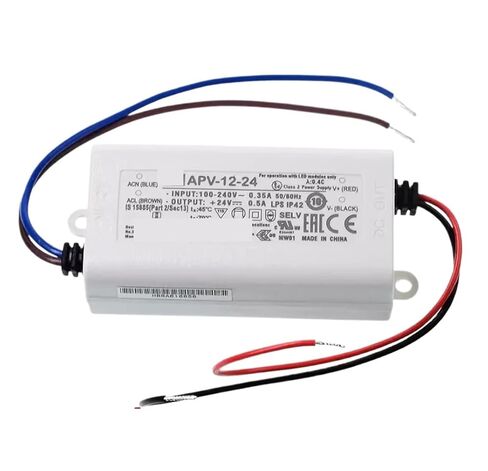 1pcs LED Power Supply APV-12-12 | 12V APV-12-15 | 15V APV-12-5 | 5V APV-12-24 | 24V 12W Single Output Switching(APV-12-48) in Kuwait