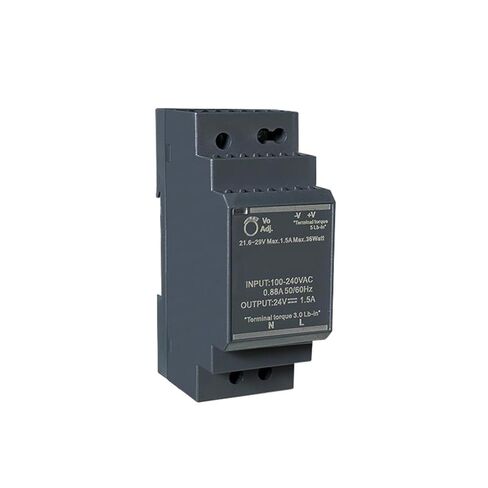 HDR 30W 5V 12V 24V Ultrathin Switching Power Supply DIN Rail Type Transformer(HDR-15-12V 2.5A) in Saudi Arabia