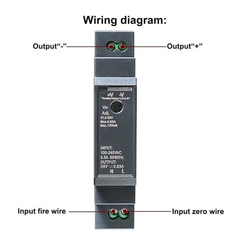 1pcs HDR 15W 5V 12V 24V Ultrathin Switching Power Supply Rail Type Transformer(HDR-15-5V 2.4A) in Kuwait