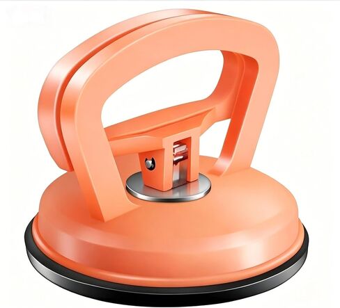 3 Pack Powerful Car Dent Puller Kit, Multi-Function Suction Cup Dent Remover Tool for Auto Body, Screen, Tiles Lifting & Objects Moving (Peach Orange) in Kuwait