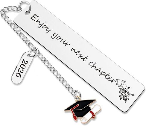 Class of 2026 Gifts College Graduation Gifts for Women Men Metal Bookmarks High School Graduation Gift for Her Him Senior Gift for Girls 2026 from Mom Dad Teachers Bulk Inspirational Bookmarks in Saudi Arabia