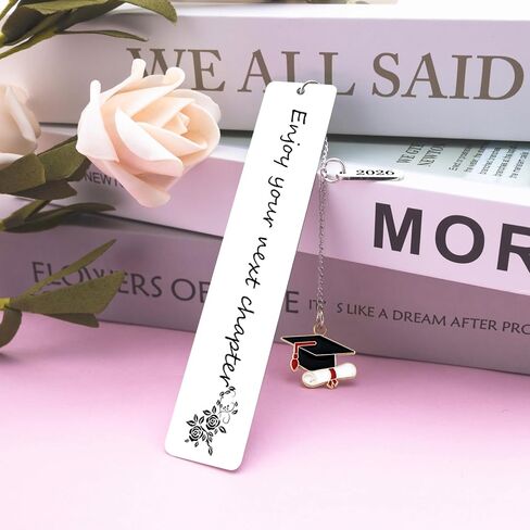 Class of 2026 Gifts College Graduation Gifts for Women Men Metal Bookmarks High School Graduation Gift for Her Him Senior Gift for Girls 2026 from Mom Dad Teachers Bulk Inspirational Bookmarks in Saudi Arabia