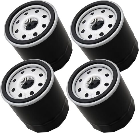 49065-0724 Oil Filter Compatible with Kawasaki 49065-7010 Club Car 1016467 Kubota T1460 T1560 T1700H T1770 T1870 Yamaha MX775 MX800 MX825 Engine Models - 4 Pack in Kuwait