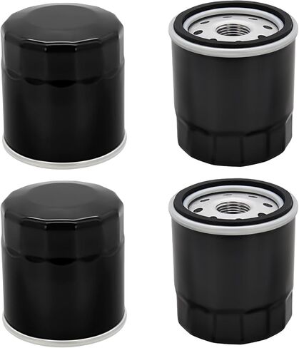 49065-0724 Oil Filter Compatible with Kawasaki 49065-7010 Club Car 1016467 Kubota T1460 T1560 T1700H T1770 T1870 Yamaha MX775 MX800 MX825 Engine Models - 4 Pack in Kuwait