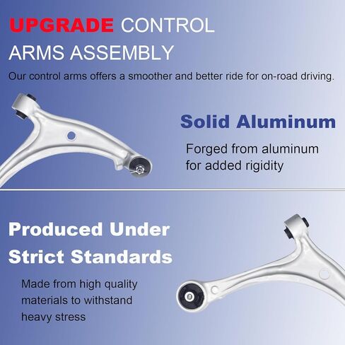 8pcs Lower Control Arm Assembly Front Suspension Kits Tie Rod Ends Stabilizer Sway Bar Links for Honda Odyssey 2005 2006 2007 2008 2009 2010 in Saudi Arabia